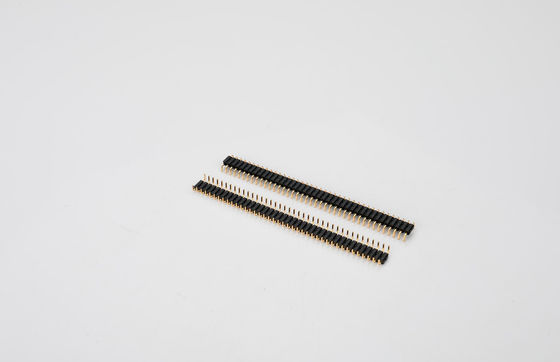 Pitch 2.54mm H5.0mm เท้าหางเท้า ผู้ชาย Connector หัว