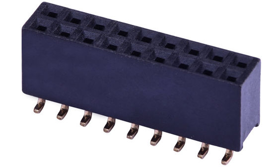 เครื่องเชื่อมหัวสี่แถว หญิง 4x10Pins โฟสฟอร์ ทองแดง ติดต่อ เครื่องเชื่อม PCB