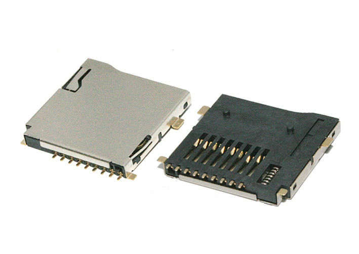 TF Kingston Micro SD Card Connector ทองเหนือนิเคิล สําหรับ Ctor มัลติมีเดียรถ