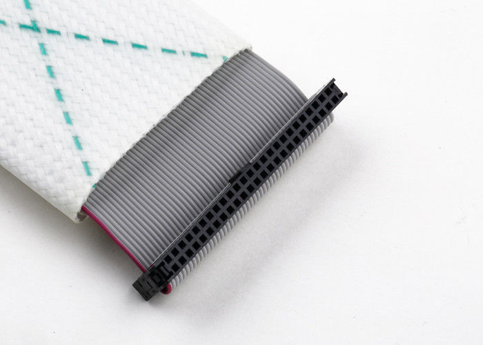 ชุดสายเคเบิลแบนแบบยืดหยุ่น ชุดสายเคเบิลริบบิ้นแบนแบบกำหนดเองที่ทนทานสำหรับอุปกรณ์อิเล็กทรอนิกส์และอุปกรณ์อุตสาหกรรม