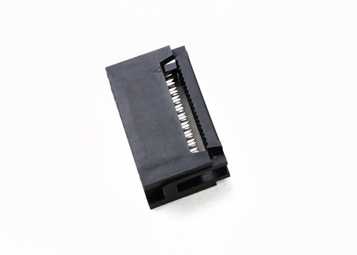 10 Pin ถึง 64 Pin IDC Cable Connector 2.54mm Pitch Crimp กับสายไฟเบนแบน