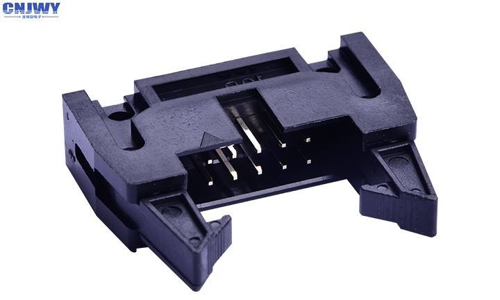 Ejector Header IDC Cable Connector 2.54 mm With Latch Gold Flash 2.0 AMP ปัจจุบันการจัดอันดับ