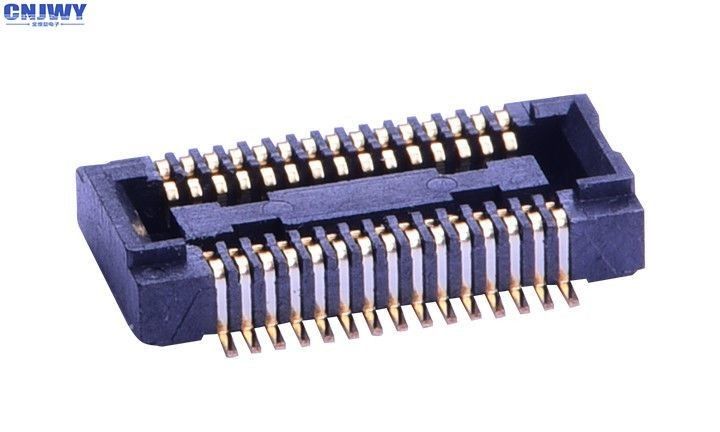 โปรไฟล์ต่ํา PCB Board To Board Connector ความสูงฐานตั้ง 1.5 มม
