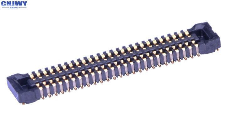 พันธมิตร PCB Board To Board Connector 0.4 มม ความสูงฐานตั้ง 0.8 มม วัสดุ LCP