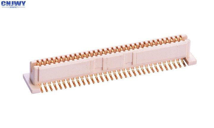 พื้นที่ติดตั้ง Board To Board Connector, 64 PIN 1mm Pitch Header 0.5A ปัจจุบันเรท