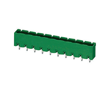เครื่องเชื่อมปลายทางสีเขียว 1 * 13P PA66 SN Plated DIP Wafer H15.9mm