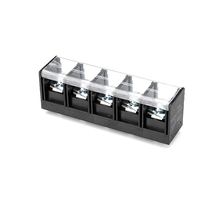 คอนเนคเตอร์บล็อกปลาย PCB แถวเดียว 16.0 มม Pitch 1 * 05P PBT H = 31.0 มม