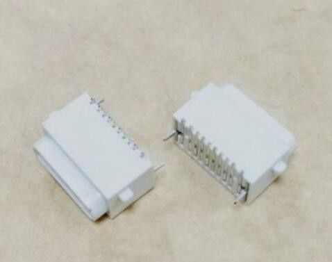 พลาสติกทั้งหมด DIP+SMT อุปกรณ์เฉพาะเจาะจงของแอปเปิ้ล LCP 10P โซค็อตกาวสีขาว