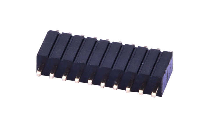 30 Pin 40 Pin หัวหน้า PCB หญิง 500V 1.0AMP 1.00mm Pitch โฟสฟอรส สัมผัสทองแดง
