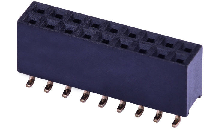 เครื่องเชื่อมหัวสี่แถว หญิง 4x10Pins โฟสฟอร์ ทองแดง ติดต่อ เครื่องเชื่อม PCB