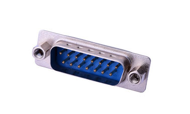 เครื่องเชื่อมแบบ 15 ปิน D Sub Male, VGA 15 ปิน D Type Connector โฟสฟอร์บรอนซ์