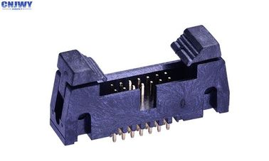 สายไฟฟ้าสองแถวต่อกับบอร์ด ผ่านช่องเชื่อมปลาย Pcb