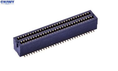 คอนเนกเตอร์บอร์ด PCB สองแถวต่อกับบอร์ด 0.8 มิลลิเมตร ความต้านทานการกันหนาวของนั่งแม่ตั้ง