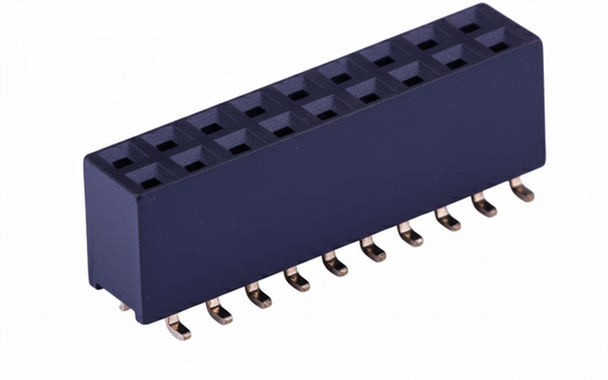 AMP-LATCH เครื่องเชื่อมหัวหน้าหญิง 2.54mm Pitch 3A ปัจจุบันการจัดอันดับ