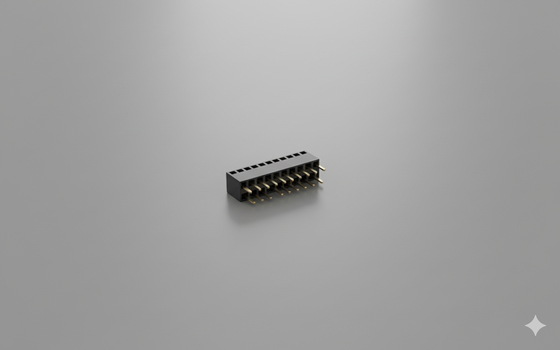 2x20P สายต่อหัวหน้าหญิง 2.54 มิลลิเมตร Pitch ทอง Plated 250V