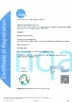 จีน ShenZhen JWY Electronic Co.,Ltd รับรอง